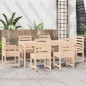 Set da Pranzo da Giardino 7 pz in Legno Massello di Pino Set da Pranzo da Giardino 7 pz in Legno Massello di Pino