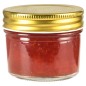 Vaso per Marmellata in Vetro Coperchio Oro 24 pz 110 ml Vaso per Marmellata in Vetro Coperchio Oro 24 pz 110 ml