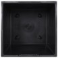 Fioriera con Interno Rimovibile Antracite 11/26,5 L PP Cemento Fioriera con Interno Rimovibile Antracite 11/26,5 L PP Cemento