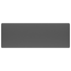 Lavabo Troppopieno Quadrato Grigio Scuro Opaco 41x41cm Ceramica