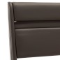 Giroletto con LED Grigio in Similpelle 180x200 cm Giroletto con LED Grigio in Similpelle 180x200 cm