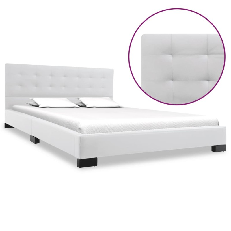Giroletto Bianco in Similpelle 140x200 cm Giroletto Bianco in Similpelle 140x200 cm