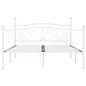 Giroletto con Doghe Bianco in Metallo 200x200 cm Giroletto con Doghe Bianco in Metallo 200x200 cm