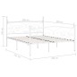 Giroletto con Doghe Bianco in Metallo 200x200 cm Giroletto con Doghe Bianco in Metallo 200x200 cm