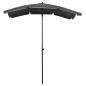 Ombrellone da Giardino con Palo 200x130 cm Antracite Ombrellone da Giardino con Palo 200x130 cm Antracite