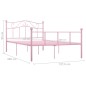Giroletto Rosa in Metallo 120x200 cm Giroletto Rosa in Metallo 120x200 cm