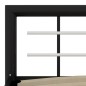Giroletto Nero e Bianco in Metallo 140x200 cm Giroletto Nero e Bianco in Metallo 140x200 cm