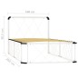 Giroletto Bianco in Metallo 100x200 cm Giroletto Bianco in Metallo 100x200 cm