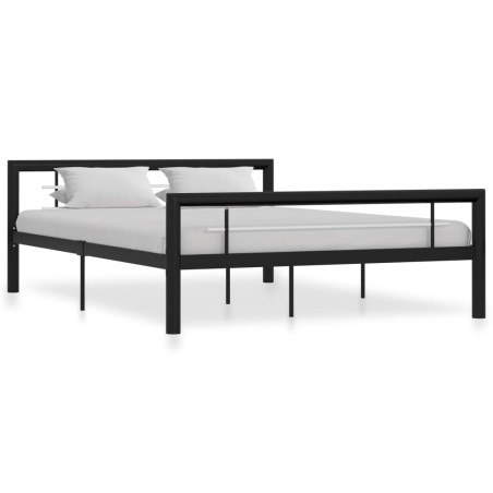 Giroletto Bianco e Nero in Metallo 120x200 cm