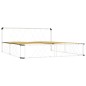Giroletto Bianco in Metallo 200x200 cm Giroletto Bianco in Metallo 200x200 cm