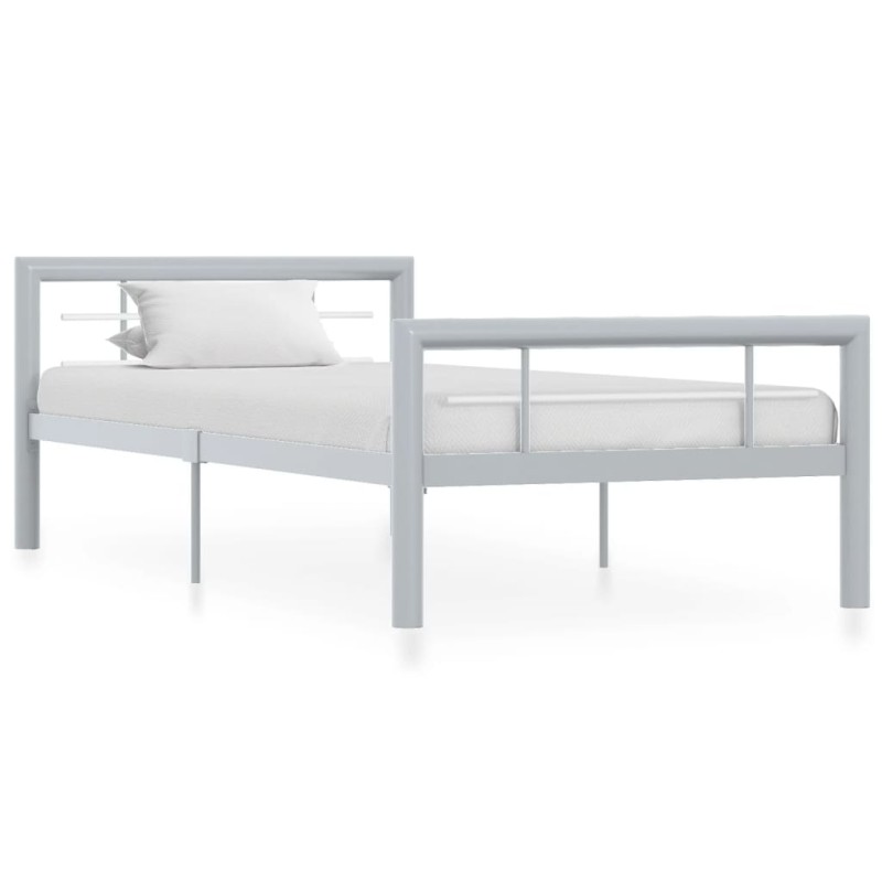 Giroletto Grigio e Bianco in Metallo 100x200 cm Giroletto Grigio e Bianco in Metallo 100x200 cm