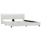 Giroletto Bianco in Similpelle 160x200 cm Giroletto Bianco in Similpelle 160x200 cm