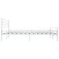 Giroletto Bianco in Metallo 180x200 cm Giroletto Bianco in Metallo 180x200 cm