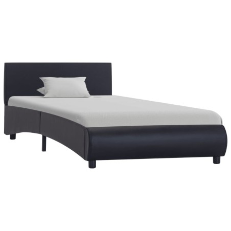 Giroletto Nero in Similpelle 100x200 cm