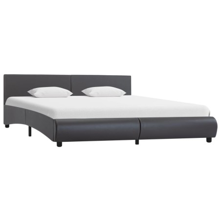 Giroletto Grigio in Similpelle 160x200 cm
