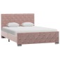 vidaXL Giroletto Rosa in Velluto 120x200 cm vidaXL Giroletto Rosa in Velluto 120x200 cm