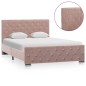 vidaXL Giroletto Rosa in Velluto 120x200 cm vidaXL Giroletto Rosa in Velluto 120x200 cm