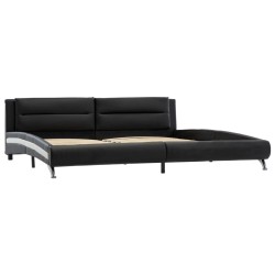 Giroletto Nero in Similpelle 140x200 cm