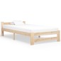 vidaXL Giroletto senza Materasso 100x200 cm in Legno Massello di Pino vidaXL Giroletto senza Materasso 100x200 cm in Legno Massello di Pino