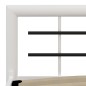 Giroletto Bianco e Nero in Metallo 160x200 cm