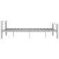 Giroletto Grigio e Bianco in Metallo 120x200 cm Giroletto Grigio e Bianco in Metallo 120x200 cm
