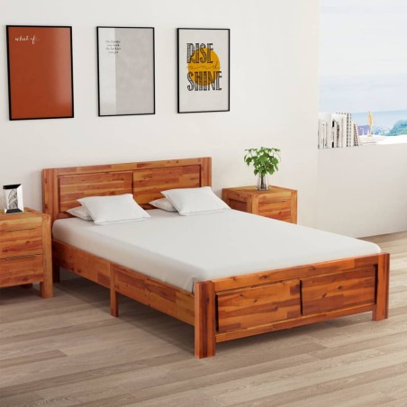 Giroletto in Legno Massello di Acacia 120x200 cm