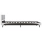 Giroletto Grigio e Bianco in Similpelle 90x200 cm Giroletto Grigio e Bianco in Similpelle 90x200 cm