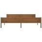 Giroletto Marrone Miele in Legno Massello di Pino 200x200 cm Giroletto Marrone Miele in Legno Massello di Pino 200x200 cm
