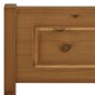 Giroletto Marrone Miele in Legno Massello di Pino 200x200 cm Giroletto Marrone Miele in Legno Massello di Pino 200x200 cm