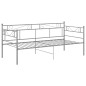 Telaio Divano Letto Grigio in Metallo 90x200 cm Telaio Divano Letto Grigio in Metallo 90x200 cm