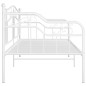 Telaio Divano Letto Bianco in Metallo 90x200 cm Telaio Divano Letto Bianco in Metallo 90x200 cm