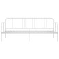 Divano Letto Bianco in Metallo 90x200 cm Divano Letto Bianco in Metallo 90x200 cm
