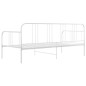 Divano Letto Bianco in Metallo 90x200 cm Divano Letto Bianco in Metallo 90x200 cm