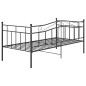 Telaio Divano Letto Nero in Metallo 90x200 cm Telaio Divano Letto Nero in Metallo 90x200 cm