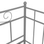 Telaio Divano Letto Estraibile Grigio in Metallo 90x200 cm Telaio Divano Letto Estraibile Grigio in Metallo 90x200 cm