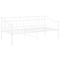 Telaio Divano Letto Bianco in Metallo 90x200 cm Telaio Divano Letto Bianco in Metallo 90x200 cm