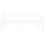 Telaio Divano Letto Bianco in Metallo 90x200 cm Telaio Divano Letto Bianco in Metallo 90x200 cm