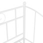 Telaio Divano Letto Bianco in Metallo 90x200 cm Telaio Divano Letto Bianco in Metallo 90x200 cm