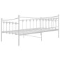 Telaio Divano Letto Bianco in Metallo 90x200 cm
