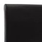 Giroletto Nero in Similpelle 180x200 cm Giroletto Nero in Similpelle 180x200 cm