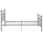 Giroletto Grigio in Metallo 90x200 cm Giroletto Grigio in Metallo 90x200 cm