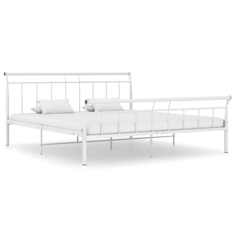 Giroletto Bianco in Metallo 160x200 cm Giroletto Bianco in Metallo 160x200 cm
