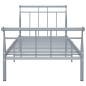 Giroletto Grigio in Metallo 90x200 cm Giroletto Grigio in Metallo 90x200 cm