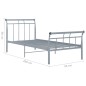 Giroletto Grigio in Metallo 90x200 cm Giroletto Grigio in Metallo 90x200 cm