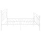 Giroletto Bianco in Metallo 160x200 cm Giroletto Bianco in Metallo 160x200 cm