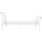 Giroletto Bianco in Metallo 140x200 cm Giroletto Bianco in Metallo 140x200 cm