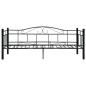Telaio Divano Letto Nero in Metallo 90x200 cm Telaio Divano Letto Nero in Metallo 90x200 cm