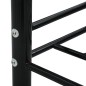 Telaio Divano Letto Nero in Metallo 90x200 cm Telaio Divano Letto Nero in Metallo 90x200 cm