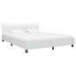 Giroletto Bianco in Similpelle 180x200 cm Giroletto Bianco in Similpelle 180x200 cm