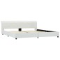 Giroletto Bianco in Similpelle 180x200 cm Giroletto Bianco in Similpelle 180x200 cm